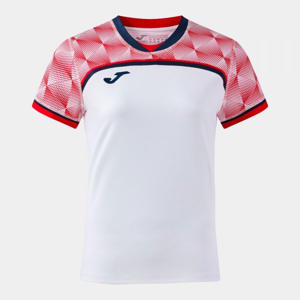 ΑΝΔΡΙΚΟ T-SHIRT IRON HANDBALL PRO ΒΡΑΧΕΙΑΣ ΜΑΝΙΚΗΣ ΛΕΥΚΟ ΚΟΚΚΙΝΟ ΛΕΥΚΟ-ΚΟΚΚΙΝΟ