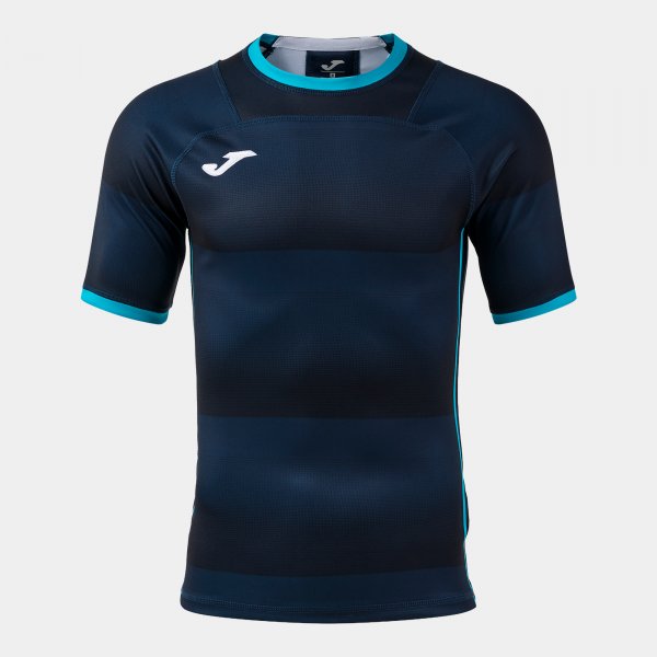 STONE RUGBY PRO SHORT SLEEVE T-SHIRT DARK NAVY FLUOR TURQUOI DARK NAVY TURQUESA
