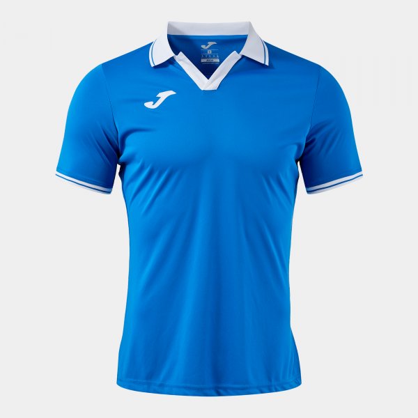 GALAXY ΚΟΝΤΟΜΑΝΙΚΟ T-SHIRT ROYAL BLUE WHITE ROYAL-WHITE