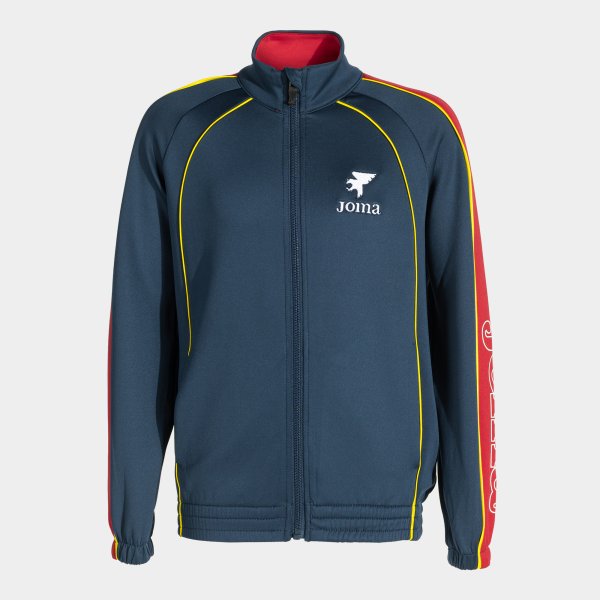 FUTBOL RETRO MUNDIAL 2026 FULL ZIP SWEATSHIRT NAVY BLUE RED NAVY-RED