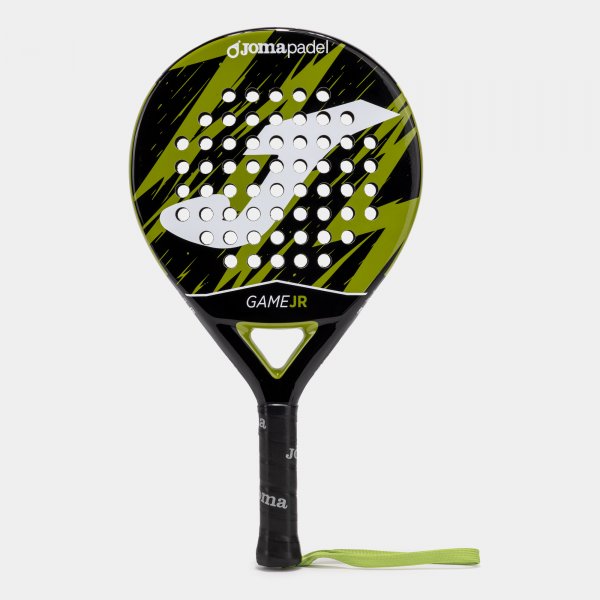 GAME JR PADDLE RACKET BLACK GREEN ΜΑΥΡΟ-ΠΡΑΣΙΝΟ