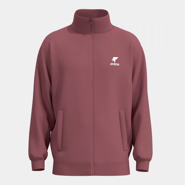 Φούτερ FULL ZIP SWEATSHIRT μωβ