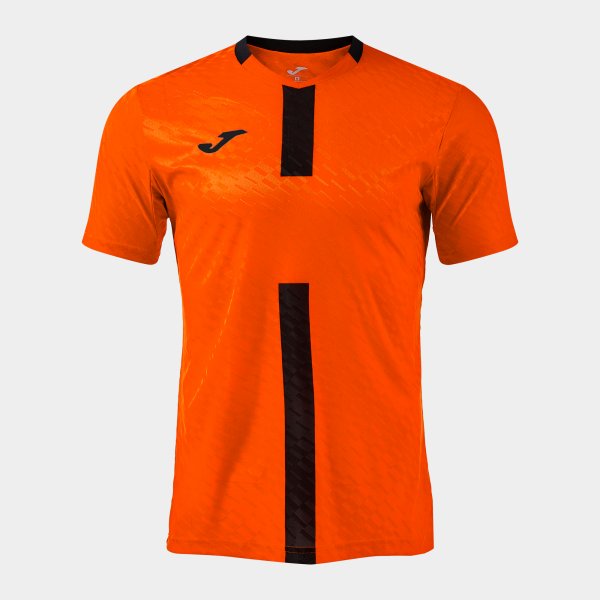 PROTEAM III ΚΟΝΤΟΜΑΝΙΚΟ T-SHIRT ΠΟΡΤΟΚΑΛΙ ΜΑΥΡΟ ΠΟΡΤΟΚΑΛΙ-ΜΑΥΡΟ
