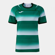 STONE RUGBY PRO ΚΟΝΤΟ ΜΑΝΙΚΙ T-SHIRT ΛΕΥΚΟ ΠΡΑΣΙΝΟ ΛΕΥΚΟ-ΠΡΑΣΙΝΟ