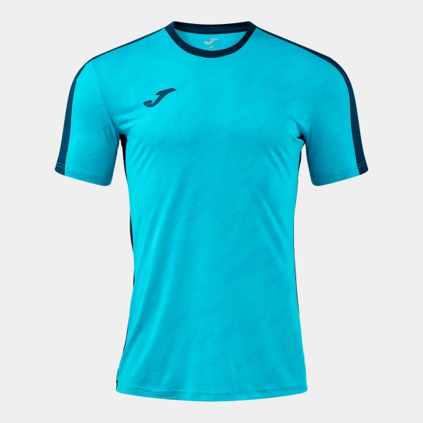 JUMP VOLLEY PRO ΚΟΝΤΟΜΑΝΙΚΟ T-SHIRT ΦΘΟΡΙΖΟΝ ΤΥΡΚΟΥΑΖ ΣΚΟΥΡΟ ΦΘΟΡΙΖΟΝ ΤΥΡΚΟΥΑΖ
