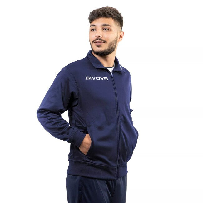 GIACCA POLARFLEECE MONO 500 BLU