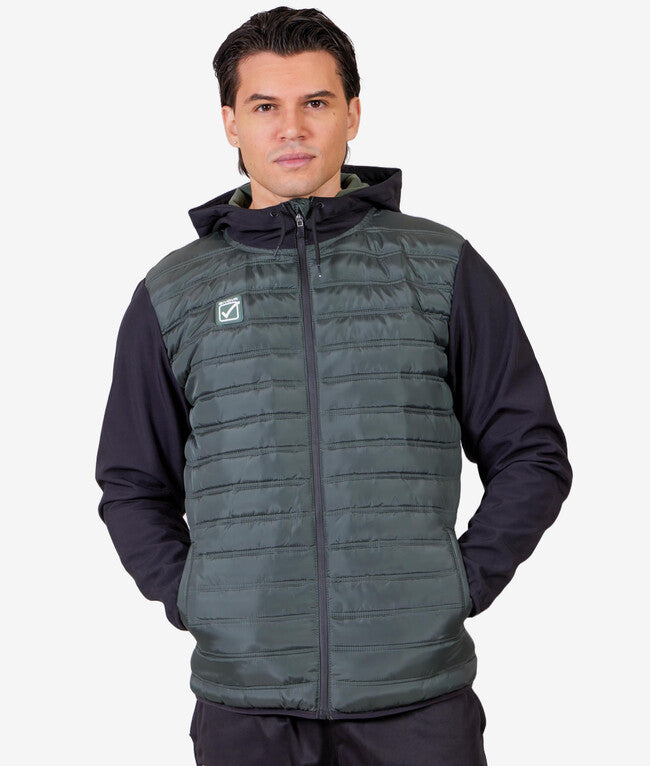 GIUBBOTTO SUPERIOR VERDE MILITARE/NERO