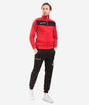 TUTA VISA TRIACETATO ROSSO/NERO