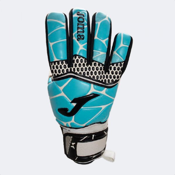 Γάντια τερματοφύλακα GK-PRO GOALKEEPER GLOVES λευκό τιρκουάζ