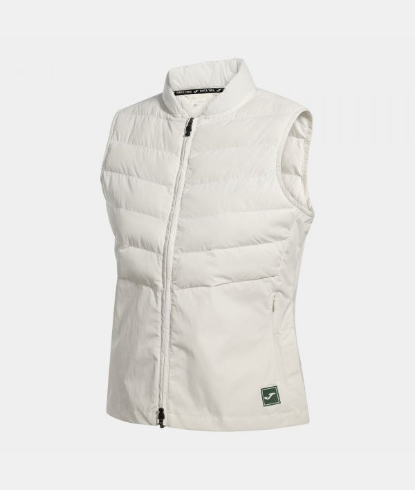 Γυναικεία αδιάBροχο μπουφάν GOLF PADDING VEST λευκό