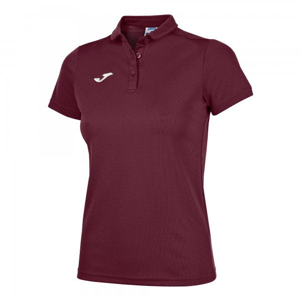 HOBBY WOMEN'S POLO SHIRT BURGUNDY S/S BURGUNDY