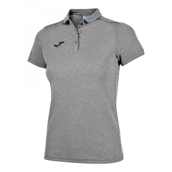 Γυναικεία μπλούζα πόλο COMBI HOBBY WOMEN POLO SHIRT ανοιχτό γκρι μελανζέ
