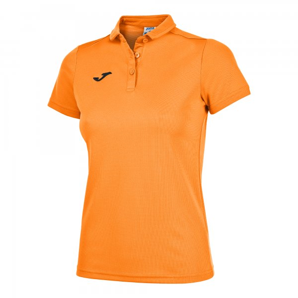 Γυναικεία μπλούζα πόλο COMBI HOBBY WOMEN POLO SHIRT φθορίζον πορτοκαλί