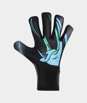 Γάντια τερματοφύλακα HUNTER GOALKEEPER GLOVES μαύρο τιρκουάζ