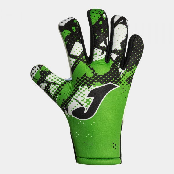 Γάντια τερματοφύλακα HUNTER GOALKEEPER GLOVES φθορίζον πράσινο μαύρο