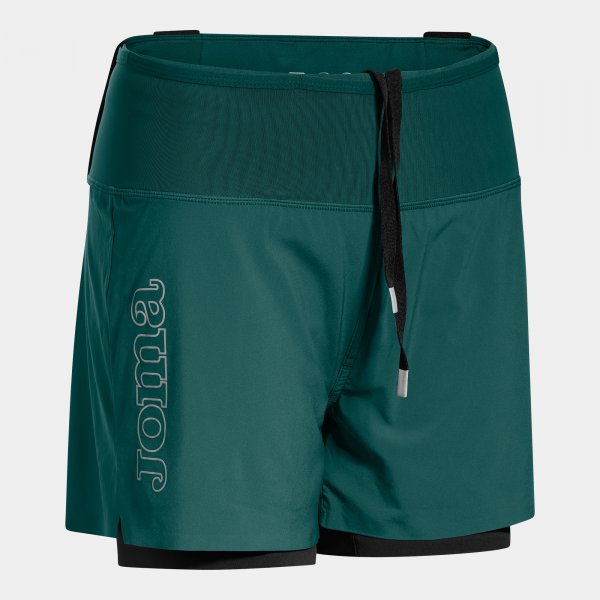 Γυναικεία παντελόνι TRAIL ICONIC SHORT τιρκουάζ