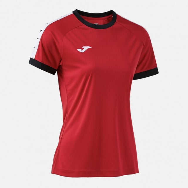 Γυναικεία μπλούζα ICONO SHORT SLEEVE T-SHIRT σκούρο γκρι - κόκκινο μαύρο