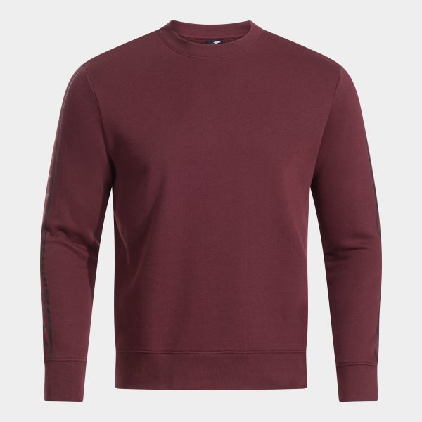 ICONO STREET SWEATSHIRT BURGUNDY BLACK BURGUNDY
