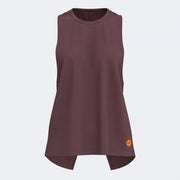 Γυναικεία μπλούζα INDOOR GYM TANK TOP πορτοκαλί - καφέ