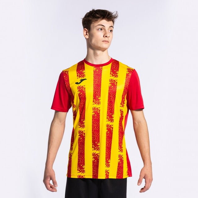 Φανέλα / μπλούζα INTER III SHORT SLEEVE T-SHIRT κόκκινο κίτρινο
