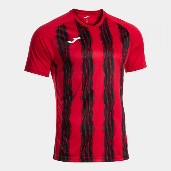 Φανέλα / μπλούζα INTER V SHORT SLEEVE T-SHIRT κόκκινο μαύρο