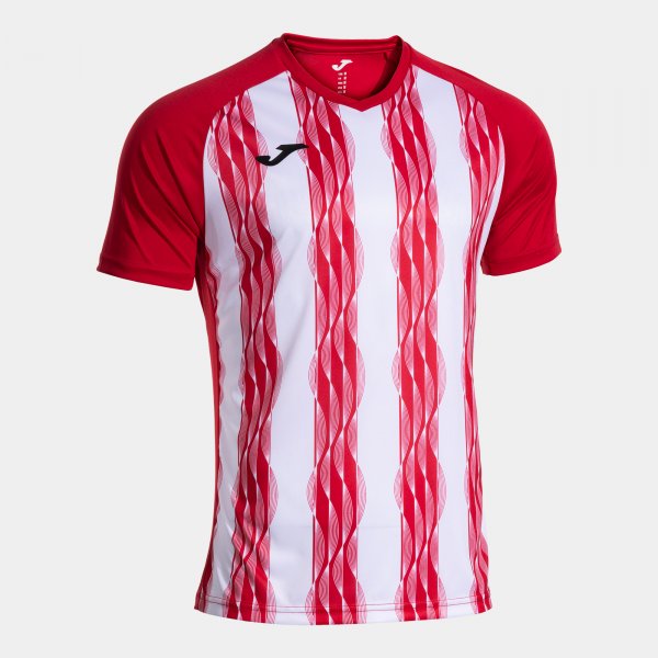Φανέλα / μπλούζα INTER V SHORT SLEEVE T-SHIRT κόκκινο λευκό