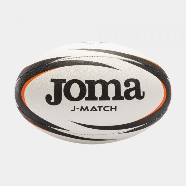 BALL J-MATCH RUGBY SIZE 5 WHITE