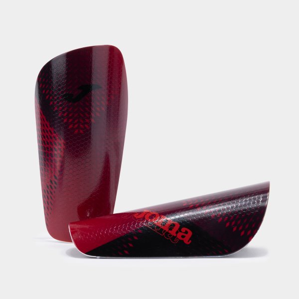 Προστατευτικά J-PRO SHIN GUARDS κόκκινο μαύρο