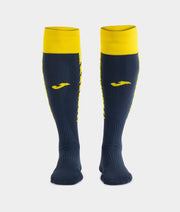 J-PRO SOCKS DARK NAVY YELLOW NAVY-YELLOW