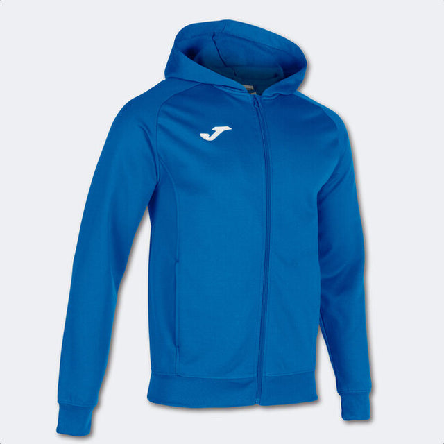 Φούτερ/μπουφάν με κουκούλα MENFIS HOODED JACKET γαλάζιο