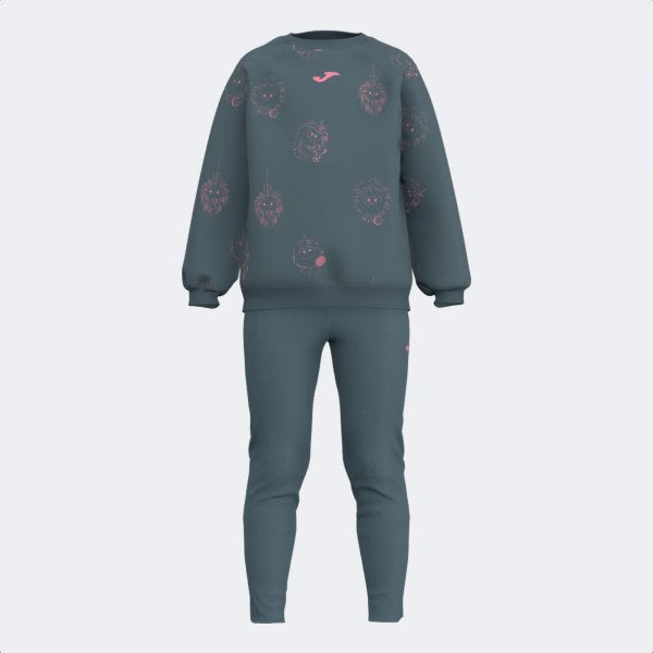 Σετ / σύνολο JOMA KIDS TRACKSUIT μπλε - γκρι