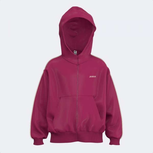 Φούτερ JOMA KIDS ZIP-UP HOODIE μωB