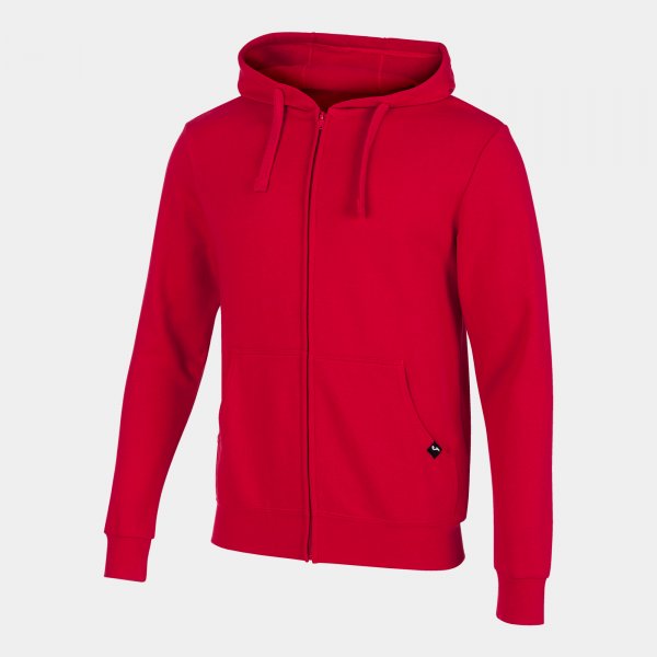 Φούτερ με κουκούλα JACKET JUNGLE ZIP-UP HOODIE κόκκινο