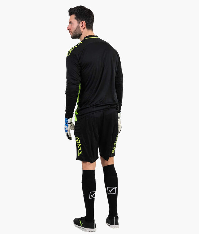 KIT PORTIERE DIFESA GIALLO FLUO/NERO