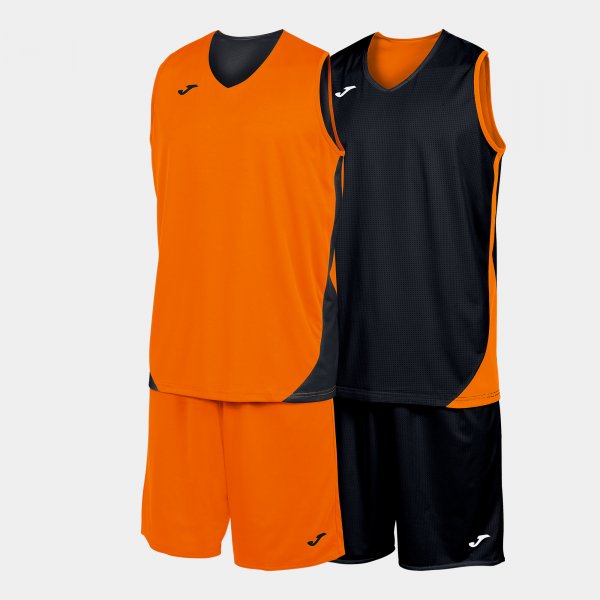Μπασκετικό σετ KANSAS TWO-PIECE SET πορτοκαλί μαύρο