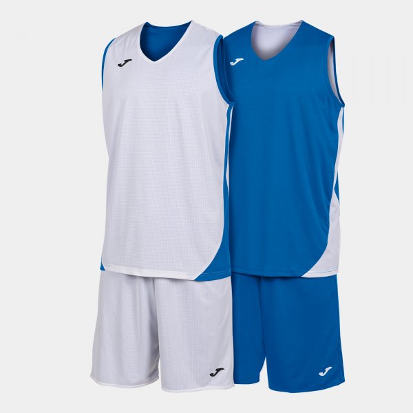 Μπασκετικό σετ KANSAS TWO-PIECE SET γαλάζιο λευκό