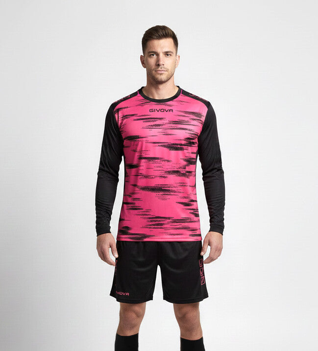 KIT PORTIERE DIFESA FUXIA/NERO
