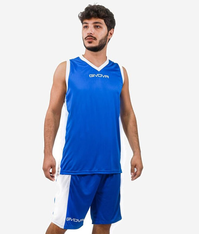 Μπασκετικό σετ KIT POWER γαλάζιο-λευκό