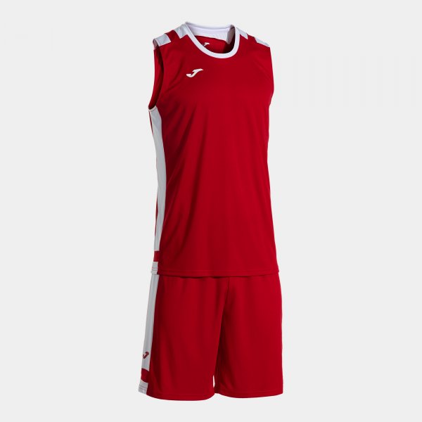 Μπασκετικό σετ LIDER BASKET SET κόκκινο λευκό