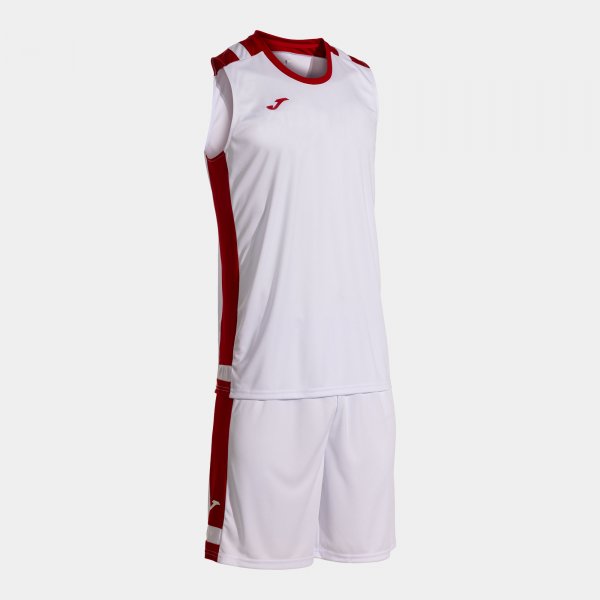 Μπασκετικό σετ LIDER BASKET SET λευκό κόκκινο