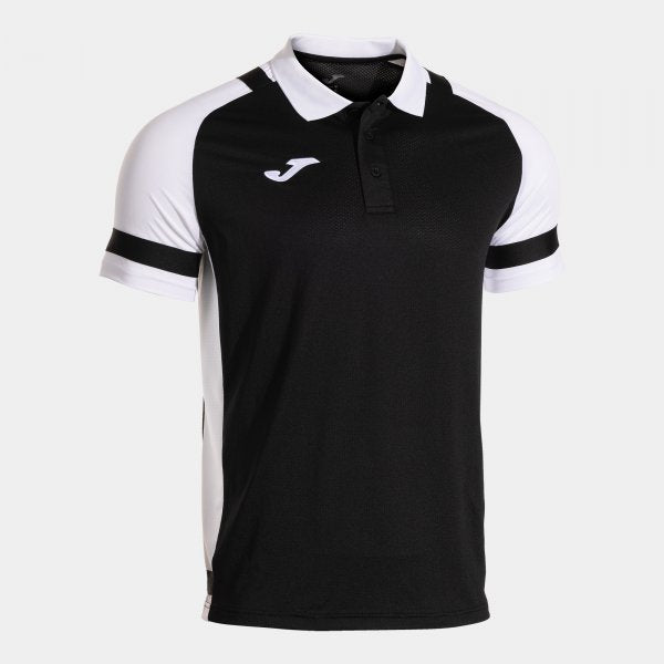 Μπλούζα πόλο LIDER SHORT SLEEVE POLO μαύρο λευκό