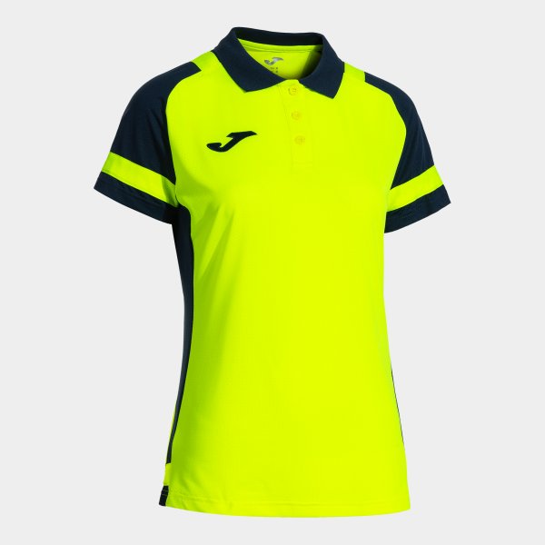 Γυναικεία μπλούζα πόλο LIDER SHORT SLEEVE POLO φθορίζον κίτρινο