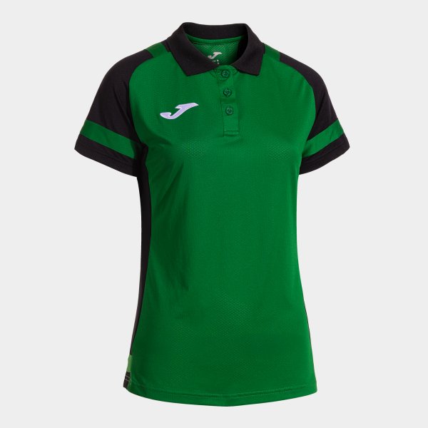 Γυναικεία μπλούζα πόλο LIDER SHORT SLEEVE POLO πράσινο μαύρο