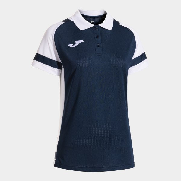 Γυναικεία μπλούζα πόλο LIDER SHORT SLEEVE POLO ναυτικό μπλε λευκό