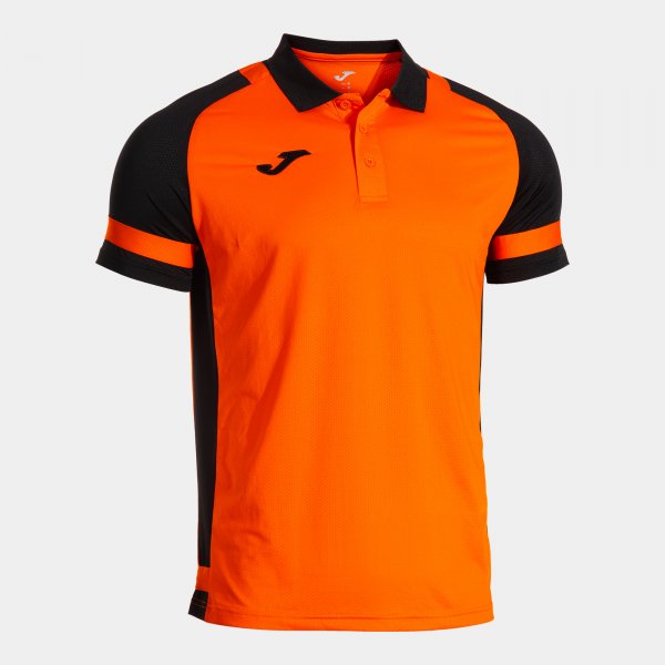Μπλούζα πόλο LIDER SHORT SLEEVE POLO πορτοκαλί μαύρο