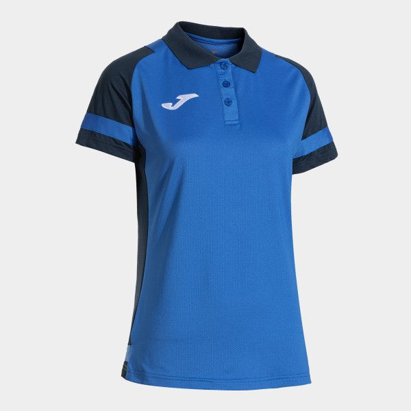 Γυναικεία μπλούζα πόλο LIDER SHORT SLEEVE POLO γαλάζιο ναυτικό