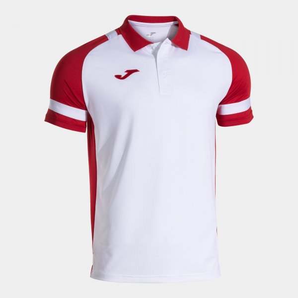 Μπλούζα πόλο LIDER SHORT SLEEVE POLO λευκό κόκκινο