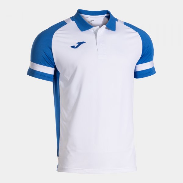Μπλούζα πόλο LIDER SHORT SLEEVE POLO λευκό γαλάζιο