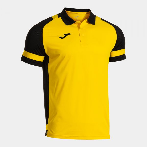 Μπλούζα πόλο LIDER SHORT SLEEVE POLO κίτρινο μαύρο
