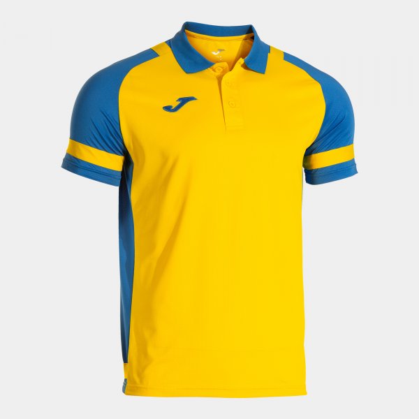 Μπλούζα πόλο LIDER SHORT SLEEVE POLO κίτρινο γαλάζιο